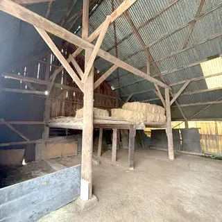 Kapconstructie van de kapschuur