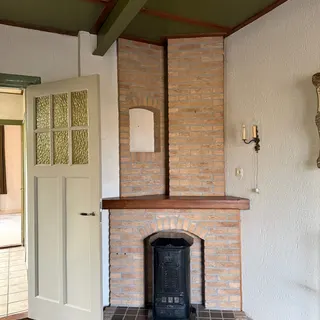 Kamer met de originele schouw